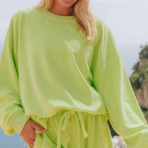 Daily Drills Oversized Crew in Zilker XS/S